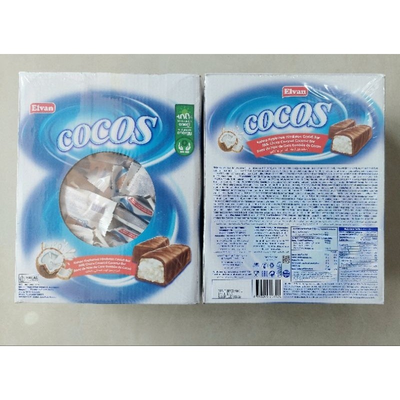 

Cocos Coklat Kelapa Milc choco covered bar