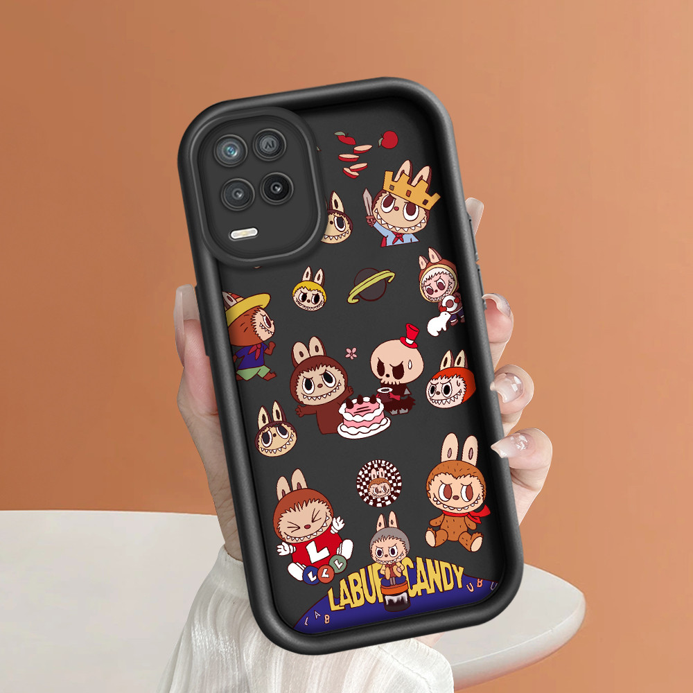 Realme 8 5G Case Softcase Case lucu Cassing Casing Hp Kesing Soft Kartun Cute Labubu 3656