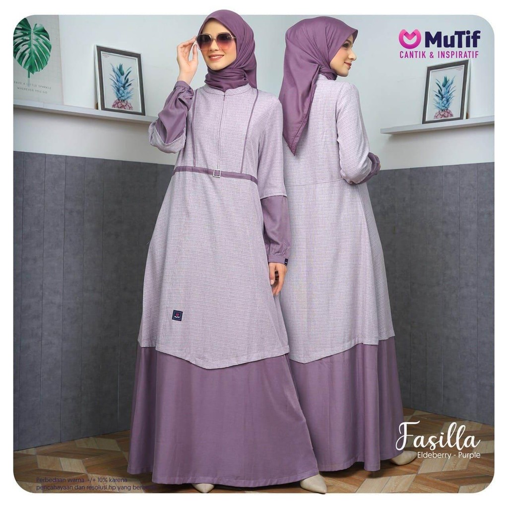 MUTIF Gamis Dewasa Fasilla