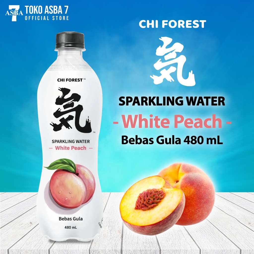 

CHI FOREST WHITE PEACH SPARKLING WATER 480ML