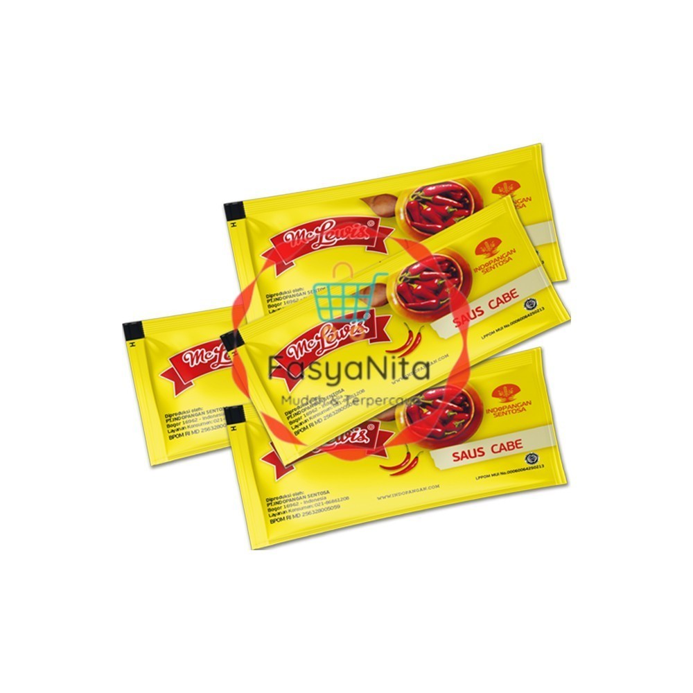 

Mc Lewis Chili Sauce Sachet | 1 Sachet | 8gr - Fasyanita Denpasar