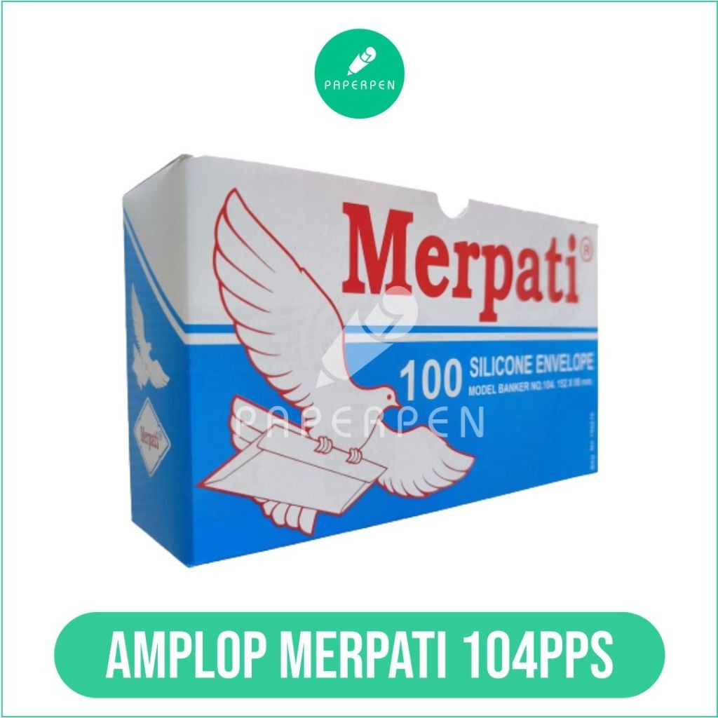 

(PST.ATK) AMPLOP MERPATI 104PPS/AMPLOP PUTIH