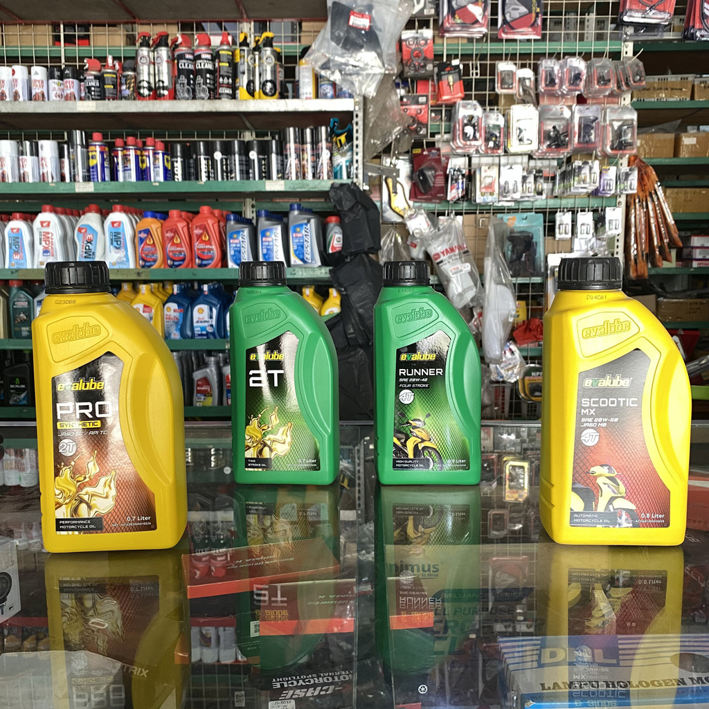 Oli Evalube 4T/ Matic/ 2T/ 2T Pro ORI Original
