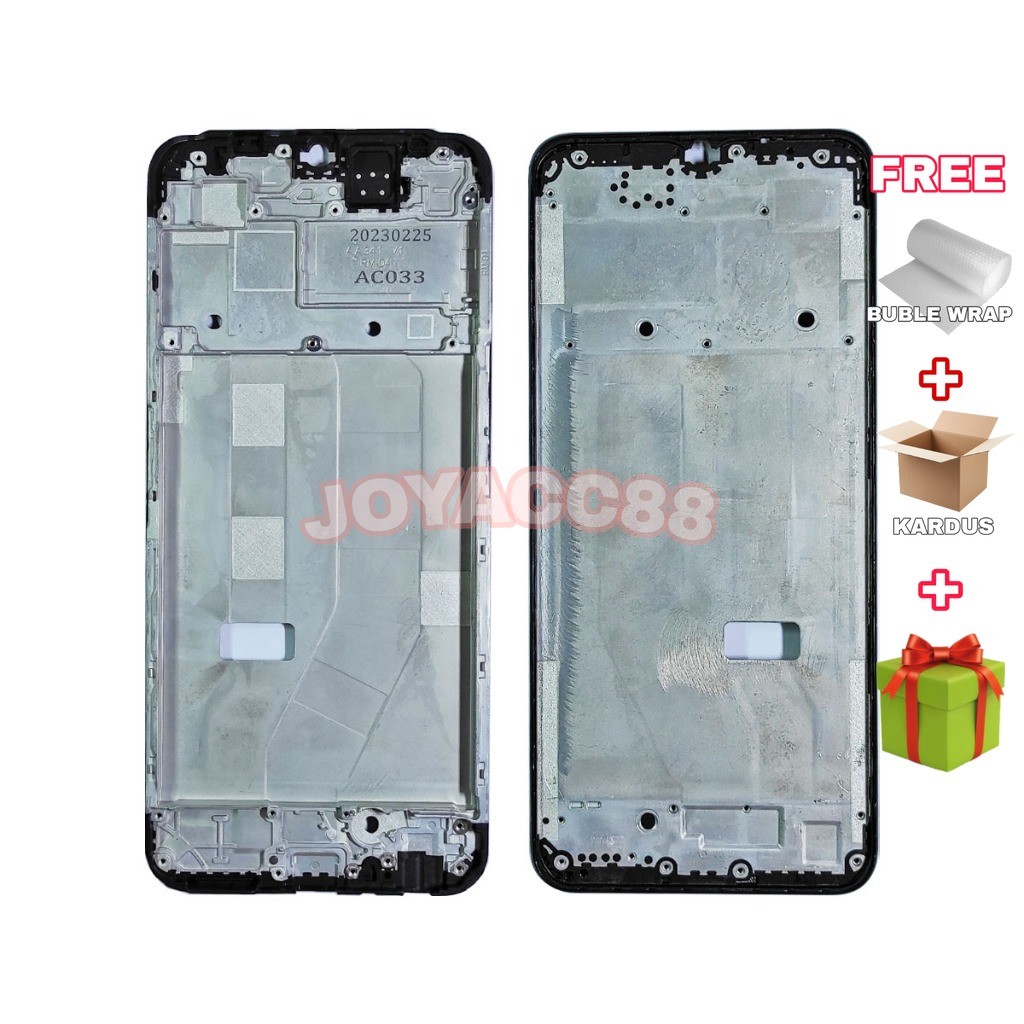 FRAME OPO A57 4G A77S 2022 BLACK TATAKAN LCD HP