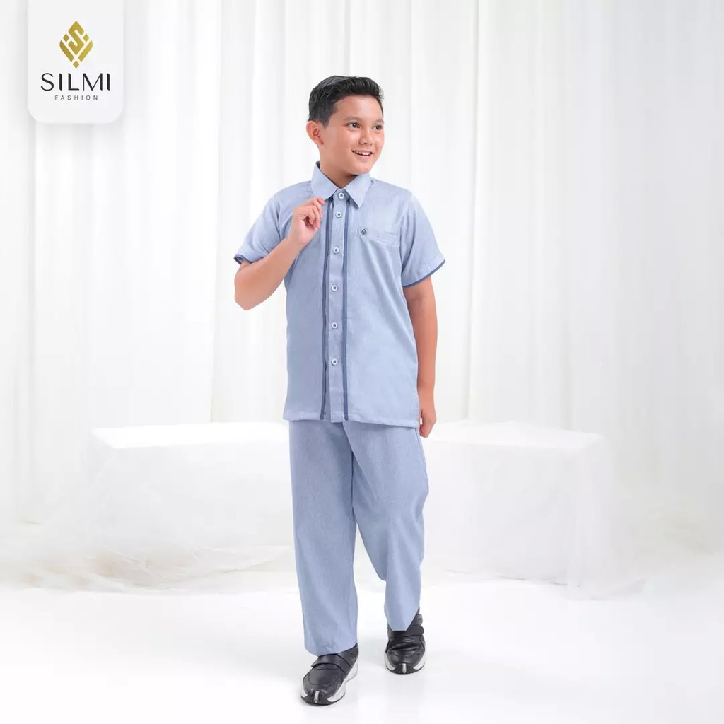 Sarimbit Sabrina Koko Anak Silmi Fashion Baju Kemeja Muslimah by Silmi