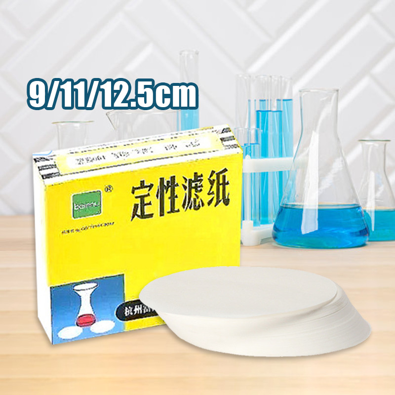 100pcs/Pack Quantitative Filter Paper / Kertas Saring Laboratorium