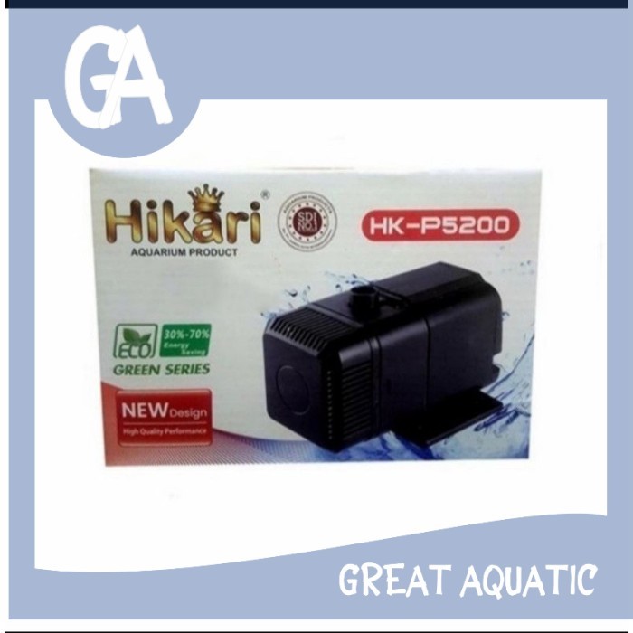pompa air celup aquarium kolam ikan HIKARI HK P 5200 water pump