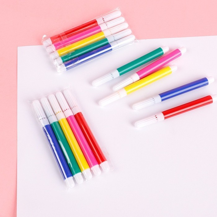 

(Toserba 777) SPIDOLWARNA MINI ISI 6 / Spidol warna 6pcs mini spidol anak mini set