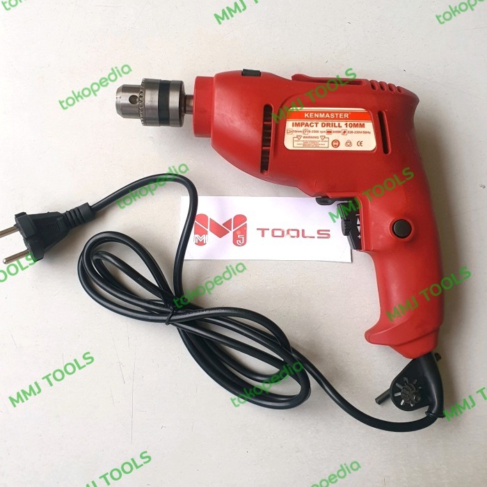 Mesin Bor KENMASTER 10mm Bolak Balik - KENMASTER Impact Drill 10mm
