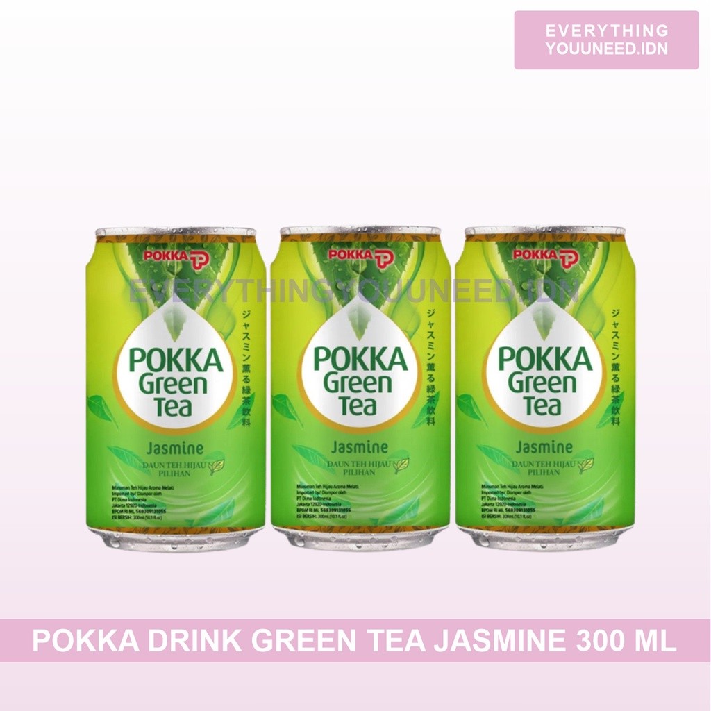 

Pokka Drink Green Tea Jasmine 300mL