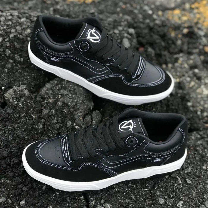 VANS ROWAN 2 SKATE PRO BLACK WHITE ORIGINAL