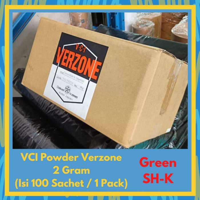 

best -VCI Powder Sachet Verzone / Anti Karat Powder 2 Gram Green SH-K