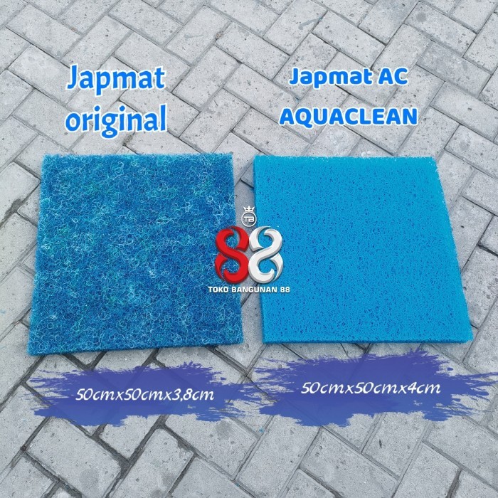 SALE -PROMO JAPMAT ORIGINAL || JAPMAT AC AQUACLEAN 50X50CM IMPORT - 50x50 japmatAC