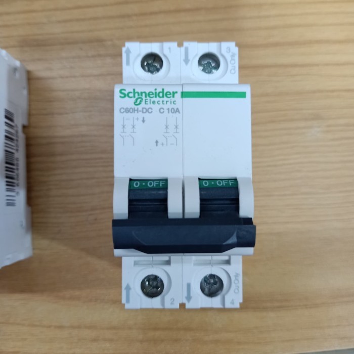 mcb DC 2phase 2A - 4A - 6A- 10A DC 6KA
