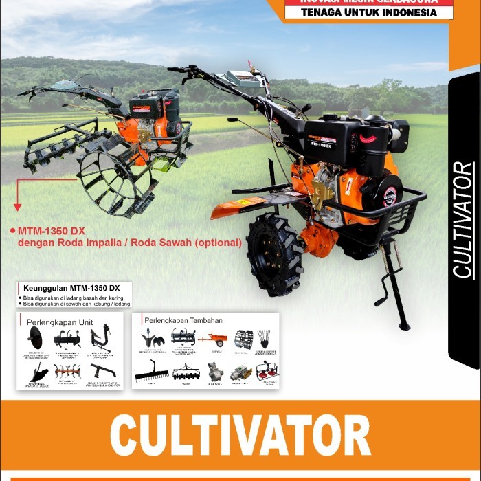Traktor cultivator Diesel Sawah MATSUMOTO MTM1350DX DIESEL