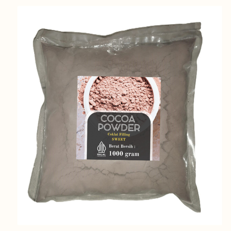 

Cocoa Filling Powder CENDRAWASIH Coklat Bubuk Serbaguna - SWEET Flavor - Kemasan 1 Kg