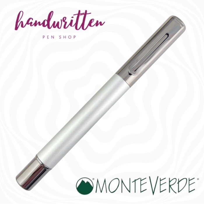 

[Promo]BEST MONTEVERDE Ritma Fountain Pen - Silver, SS Extra Fine