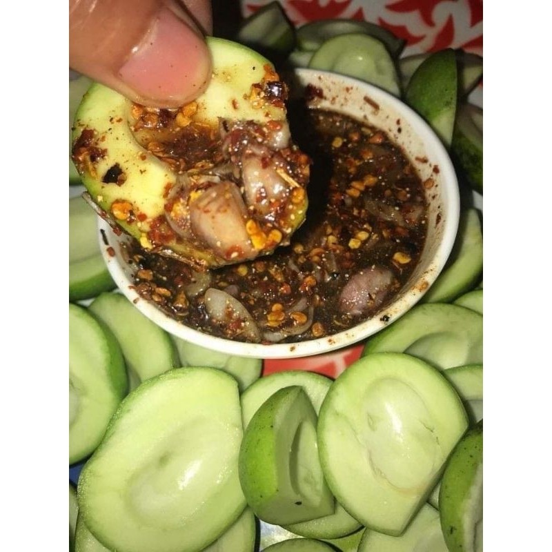 

TEBUS AMBYAR mangga muda rujak masih kress per1kg petik dadakan TERLARIS