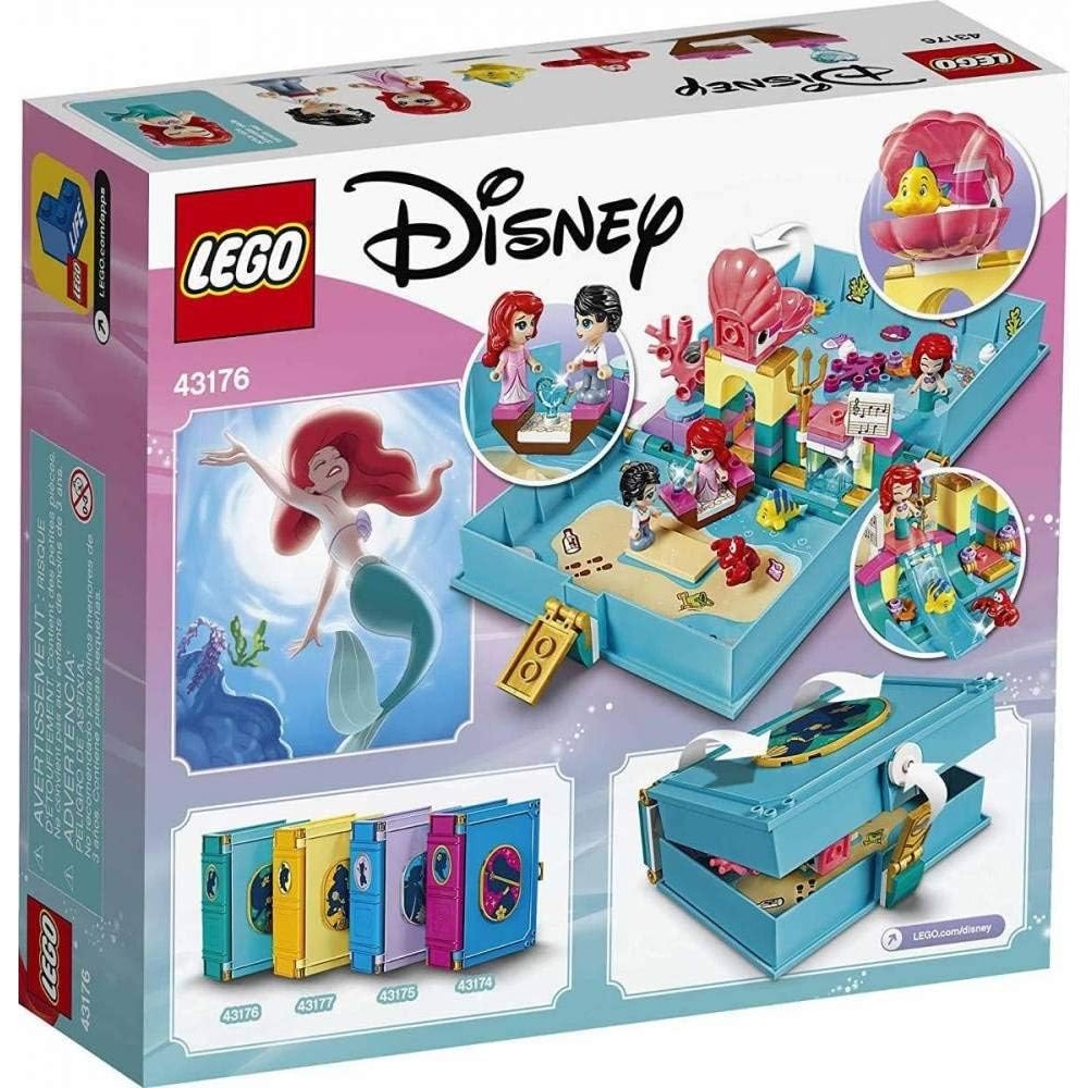 LEGO DISNEY 43176 - Ariel's Storybook Adventures