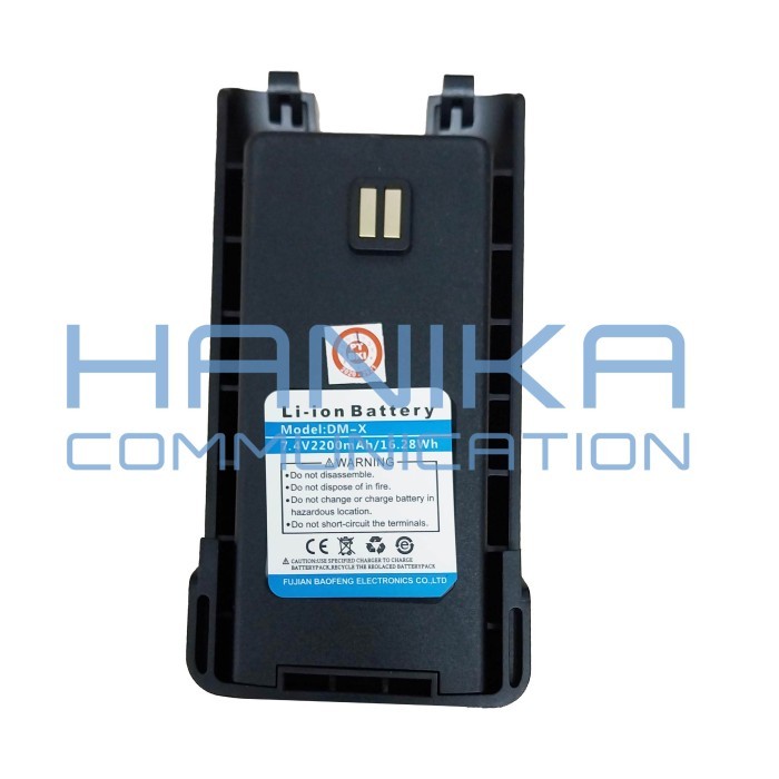 DJ97 Baterai HT Baofeng DM-X Ori Baru Battery Handie Talkie DMX Digital