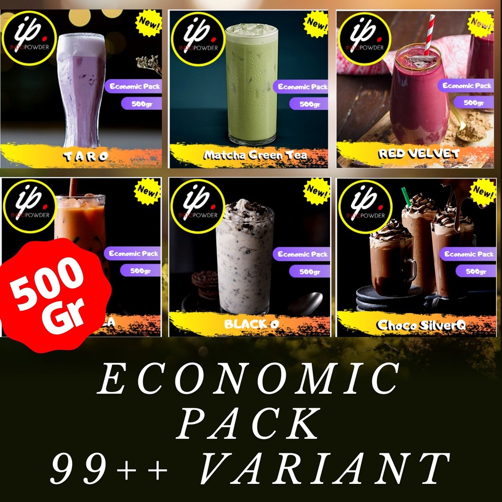 

IP Bogor - 500 Gr Bubuk Minuman ANEKA RASA bisa piliih variant