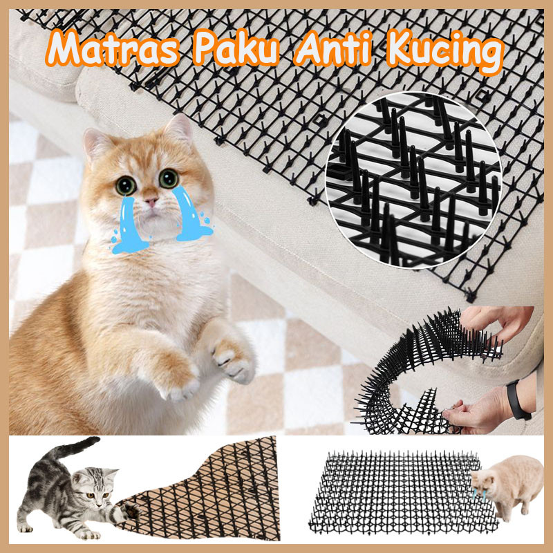 Matras Paku Anti Kucing/Garden Prickle/Matras Paku Anti Kucing Duri Pengusir Kucing