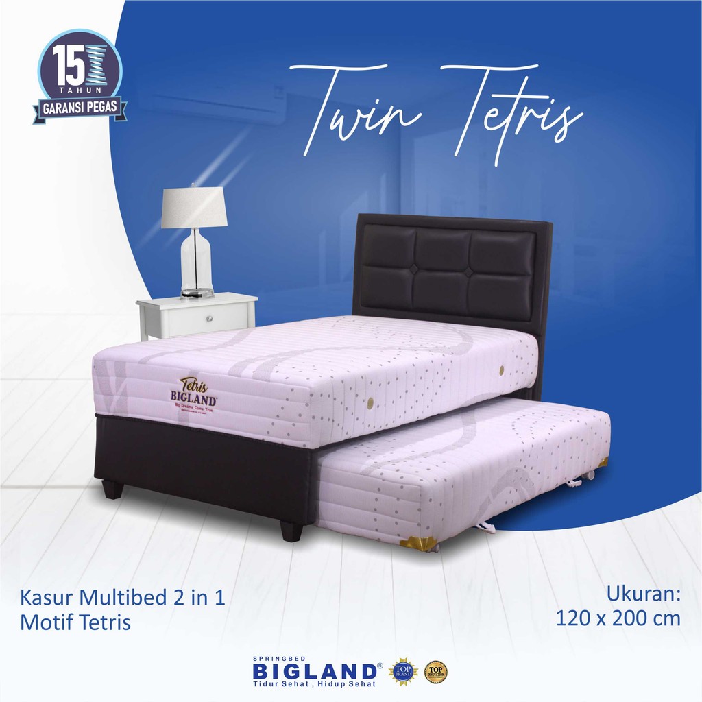 [Khusus JATENG] Bigland - Springbed Twin Tetris