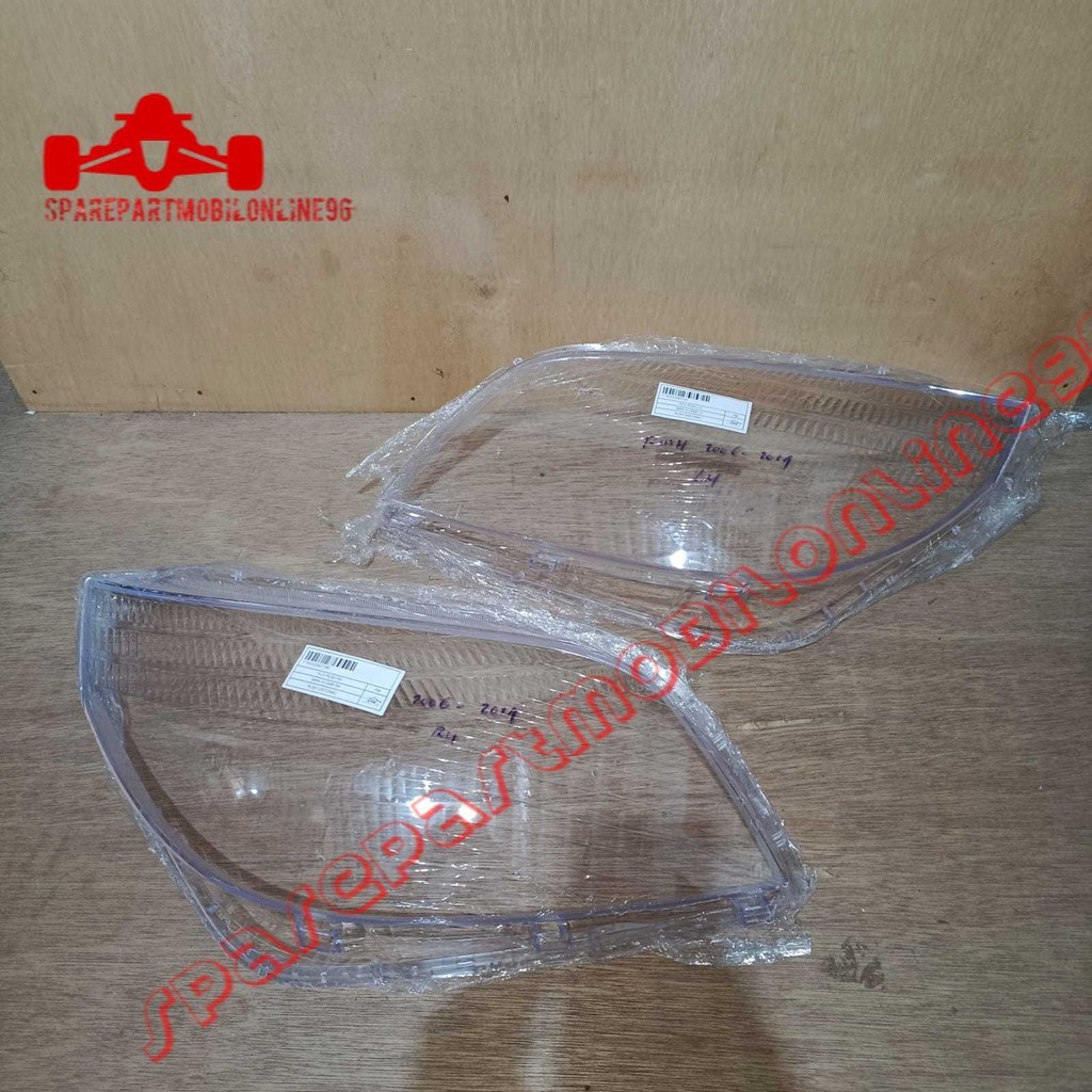 Mika Lensa Head Lamp Lampu Depan Rush Terios 2007 2012 MODEL PROJECTOR