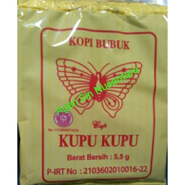 

Kopi Cap Kupu-kupu 1 pak ( isi 20pcs )