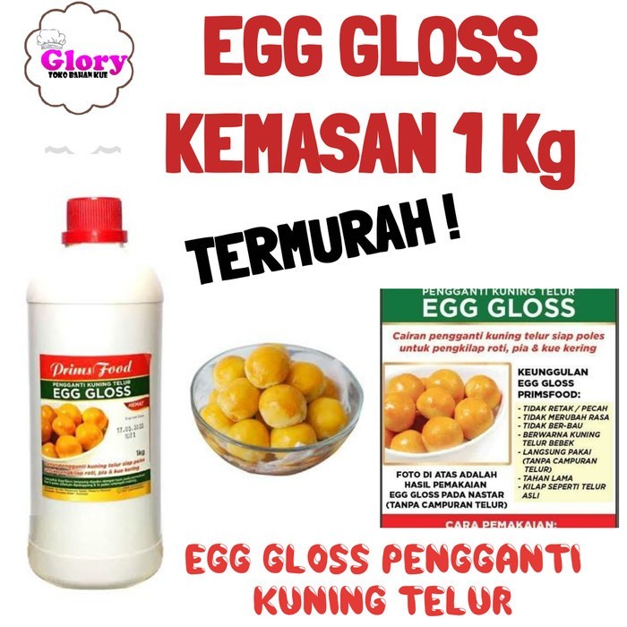 

egg gloss pengkilap kue/ roti 1 kg