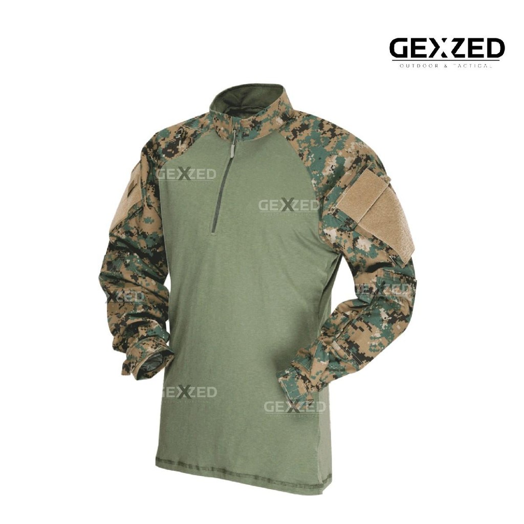 GEXZED-Marpat tactical bdu combat, baju lengan panjang tactical loreng marpat