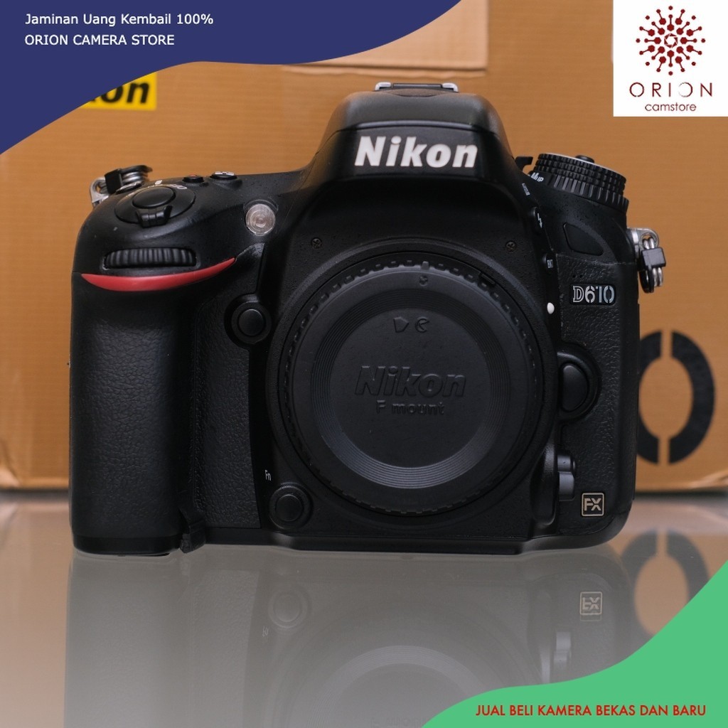 Kamera camera nikon d610 D610 body only murah