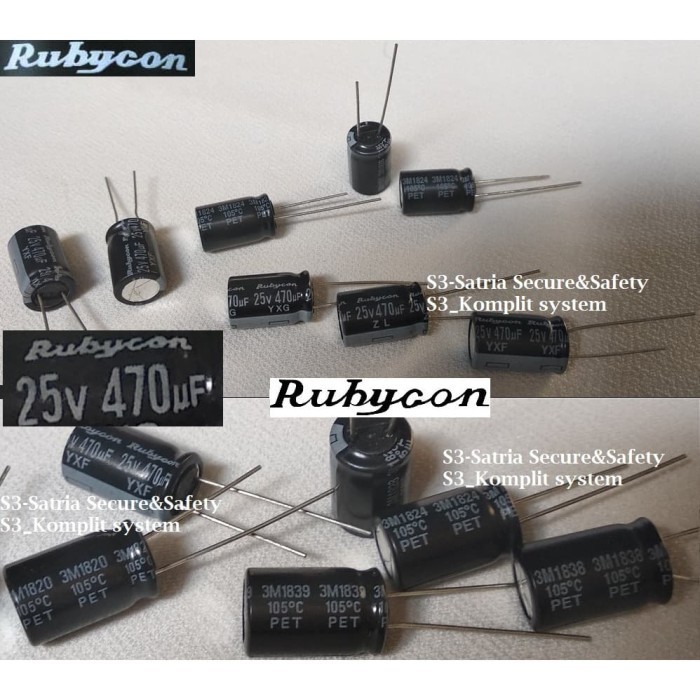 Elko 470uf 25V Elco 470 uf 25 V