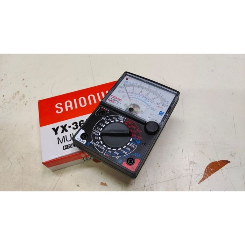 MULTITESTER SUMWA SANWA SAMWA SUNMA ANALOG YX-360TR E-L-B/MULTIMETER MANUAL