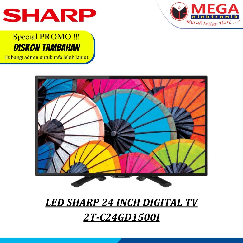 LED SHARP 24 INCH DIGITAL TV 2T-C24GD1500I
