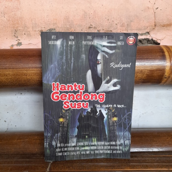 ORI BUKU Novel Horor Hantu Gendong Susu The Legend Is Back By Rudiyant