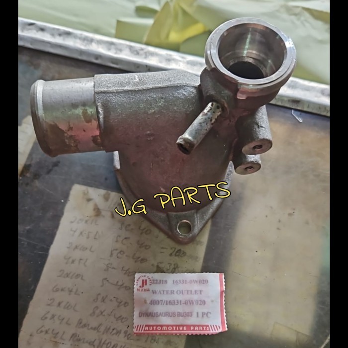 Part cod OUTLET WATER PUMP TOYOTA DYNA SAURUS 115 ET JENHAN 16331-0W020