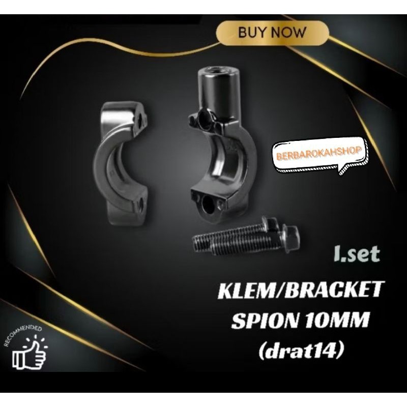 dudukan spion honda drat 14 variasi universal braket spion holder spion vario 150