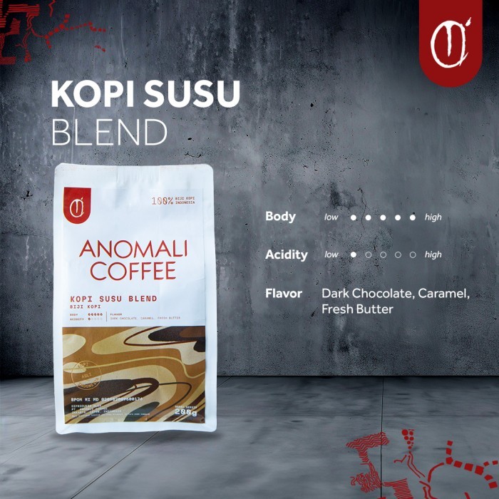 

Anomali Coffee Biji Kopi Susu Blend - 500gram, MEDIUM