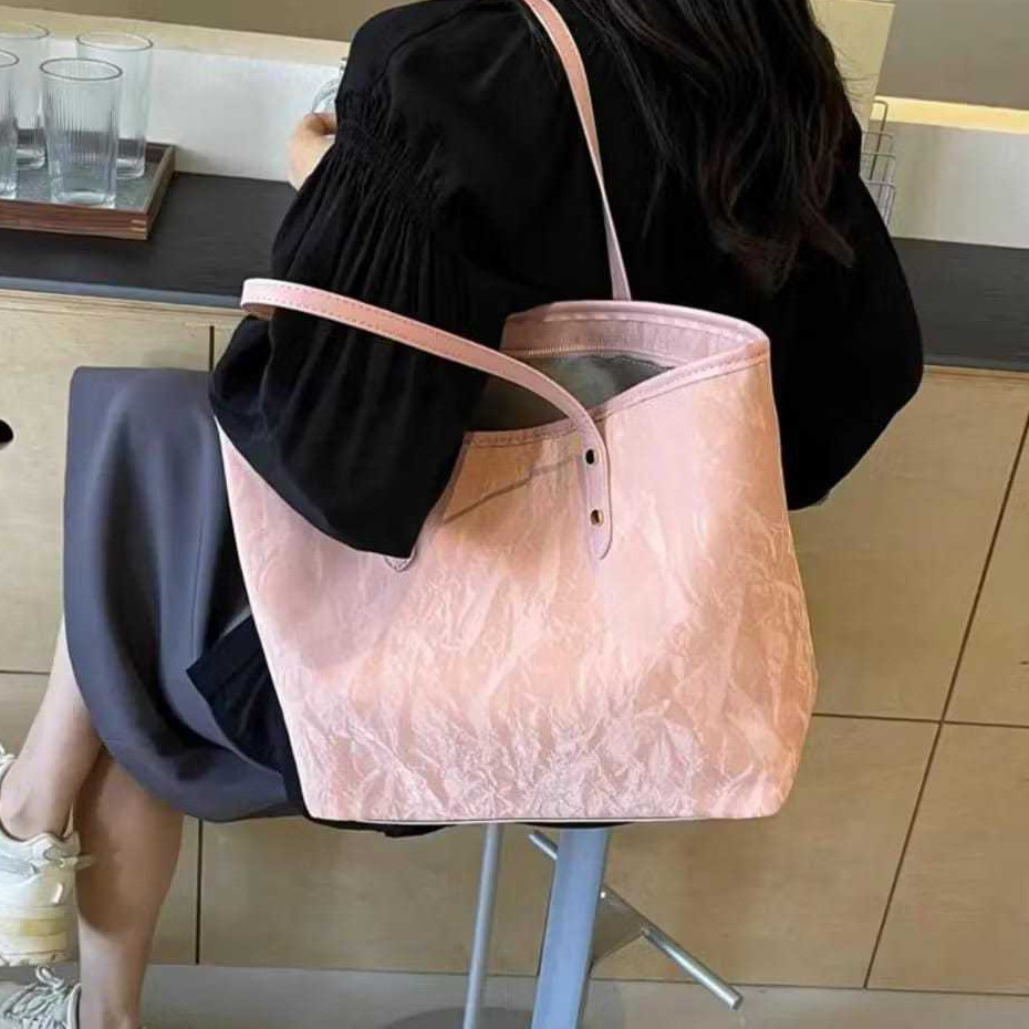 MURAH Mama_zain HIMAWARI Tote Bag Wanita Kekinian - Tas Bahu Wanita Terbaru - Tote Bag Kuliah Kerja