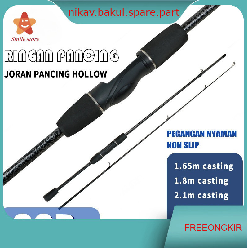 Joran Pancing 1.8M/2.1M Joran Pancing /pancingan set lengkap/joran tegek/Spinning joran/joran tegek/