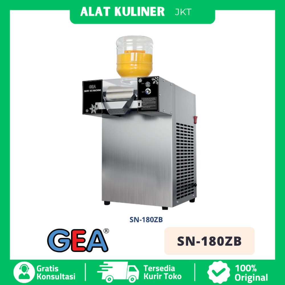 MESIN SERUT ES SALJU GEA SN 180ZB SN-180ZB SNOW ICE MAKER
