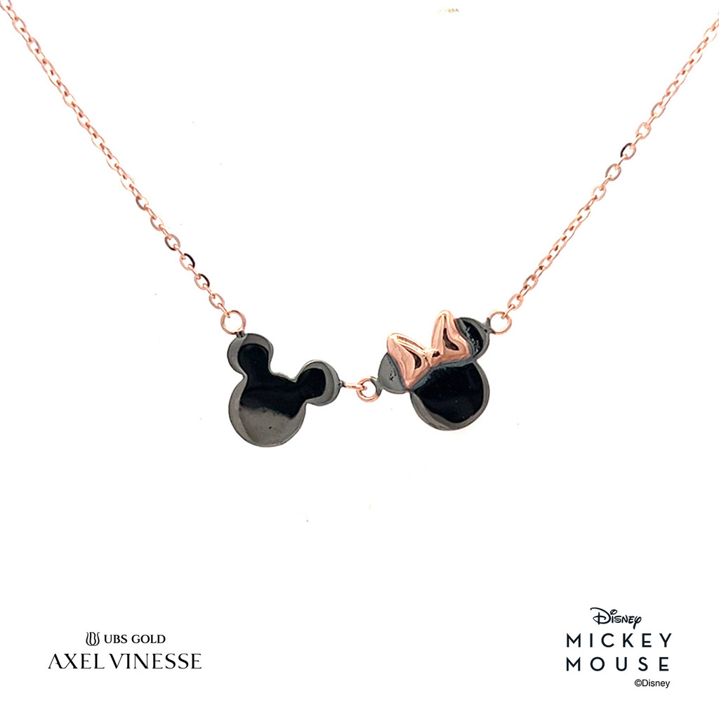 UBS Kalung Emas Disney Mickey & Minnie Mouse - Kky0044 - 17K