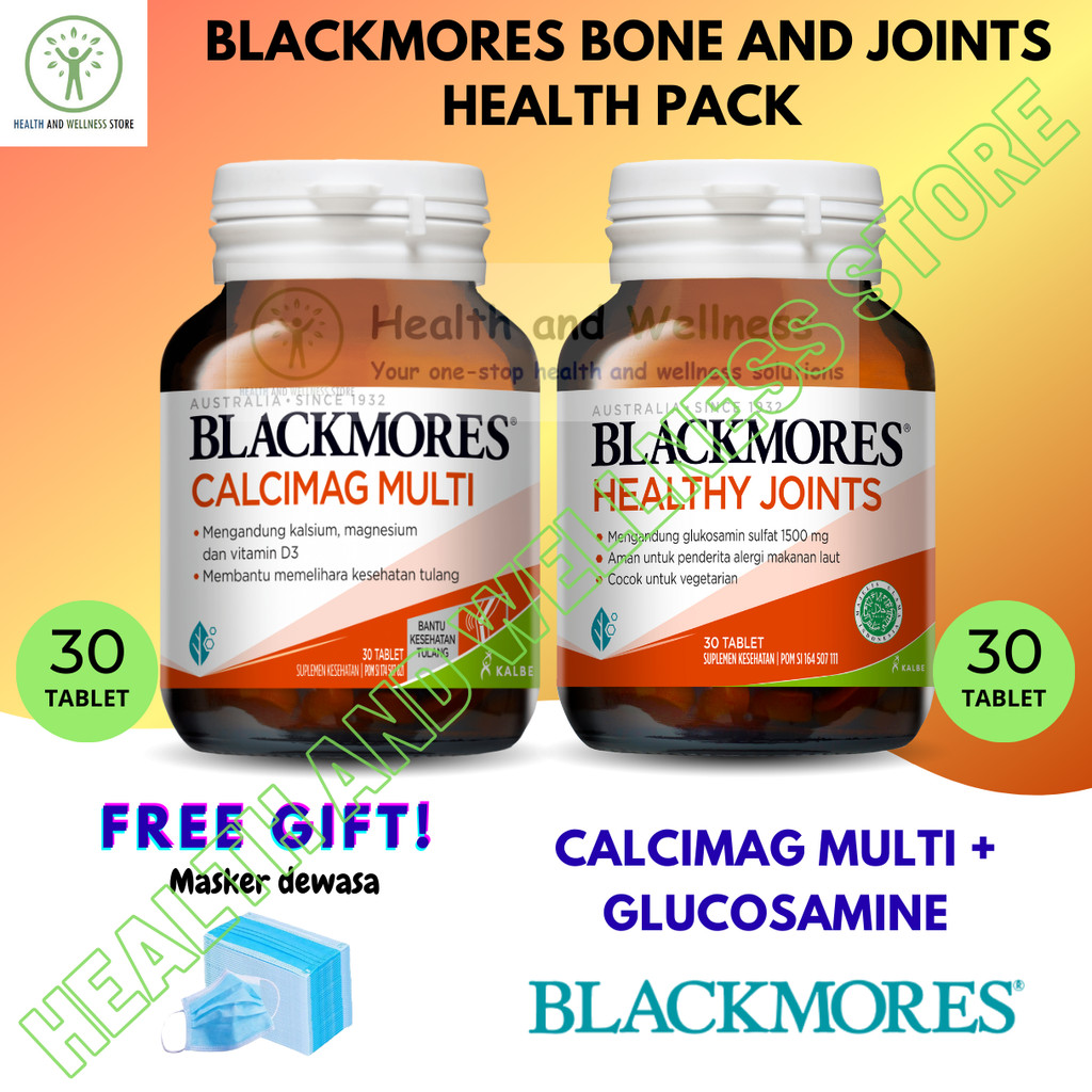 Blackmores Calcimag Multi Glucosamine Sulfate 30S Paket