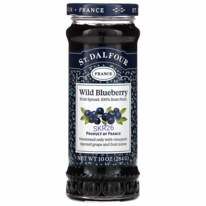 

New Arrival St Dalfour Fruit Spread - Wild Blueberry 248g