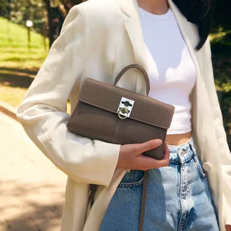 CAFUNE StanceWallet Classic Handbag Crossbody Bag Women's Leather Casual Commuter