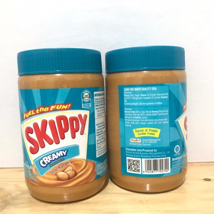 

[New] Skippy Creamy Peanut Butter 500 gr - Halus