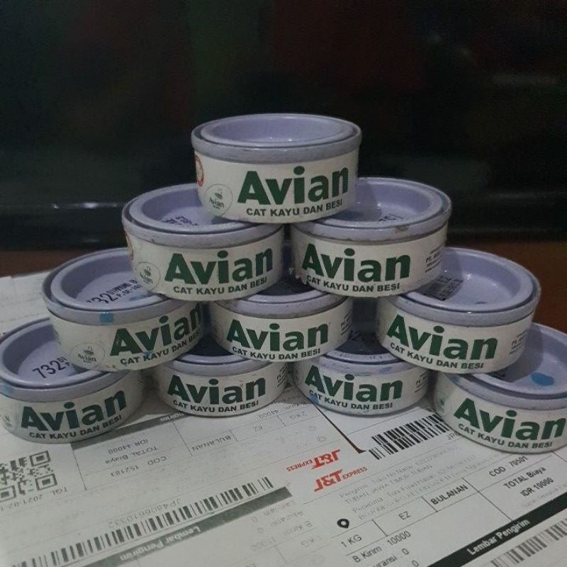 CAT KAYU BESI AVIAN 25cc ANTI KARAT RAYAP PINTU JENDELA KUSEN BESI GALVANIS ALUMINIUM ALUMUNIUM