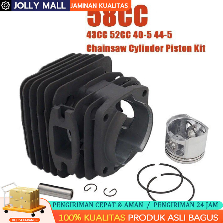 Blok Maestro 5800 Block SENSO Maestro 6 Cylinder Blok Chainsaw 5800 Blok Komplit Seher Mesin