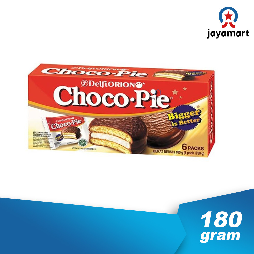 

Choco Pie Delfi Orion 180 gr ( 6 x 30gr)